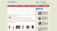 Desktop Screenshot of novapack.in